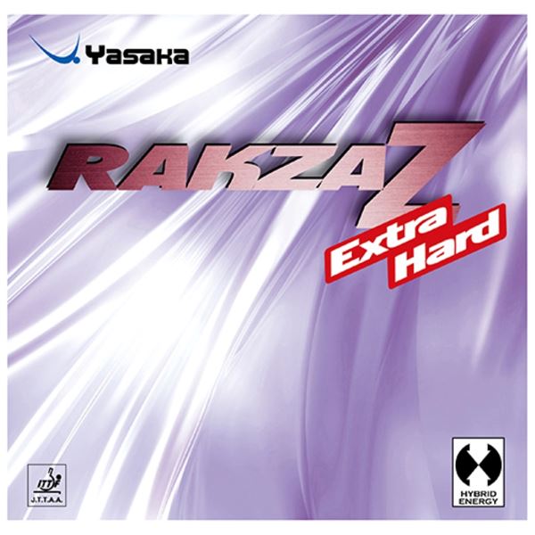 Yasaka(ヤサカ) ハイブリッド裏ソフトラバー RAKZA Z Extra Hard ラクザZ エクストラハード 黒 TA(特厚)