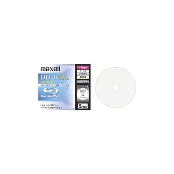 ■商品内容Maxell 6倍速対応データ用BD-R DL 50GB 5枚1枚ずつ5mmプラケースプリント対応ホワイト■商品スペックメディアタイプ データ用 ブルーレイ BDR 2層記憶容量 50GB入数 5枚最大対応速度(書込) 6倍速個別梱包形態 -フォーマット/規格 -カラー ホワイトプリンタブル 対応備考 -アスベスト 非含有RoHS指令 対応J-Moss 対応その他環境及び安全規格 -環境自己主張マーク あり電波法 対象外電気通信事業法 対象外本体サイズ(H) -本体サイズ(W) -本体サイズ(D) -本体重量 - ■送料・配送についての注意事項●本商品の出荷目安は【1 - 5営業日　※土日・祝除く】となります。●お取り寄せ商品のため、稀にご注文入れ違い等により欠品・遅延となる場合がございます。●本商品は仕入元より配送となるため、沖縄・離島への配送はできません。[ BR50PWPC.5S ]