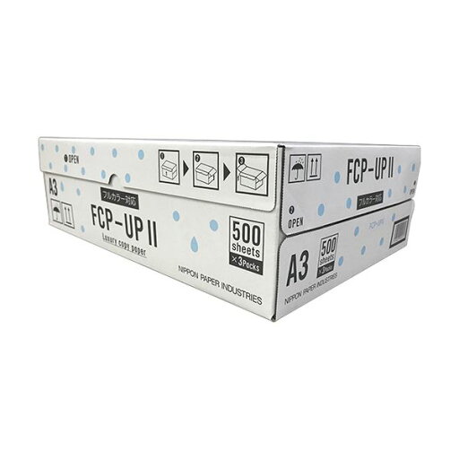 (まとめ)日本製紙 FCP-UPII A3FCP-UP2-A3 1箱(1500枚:500枚×3冊) 【×2セット】 (まとめ)日本製紙 FCP-UPII A3FCP-UP2-A3 1箱(1500枚:500枚×3冊) 【×2セット】