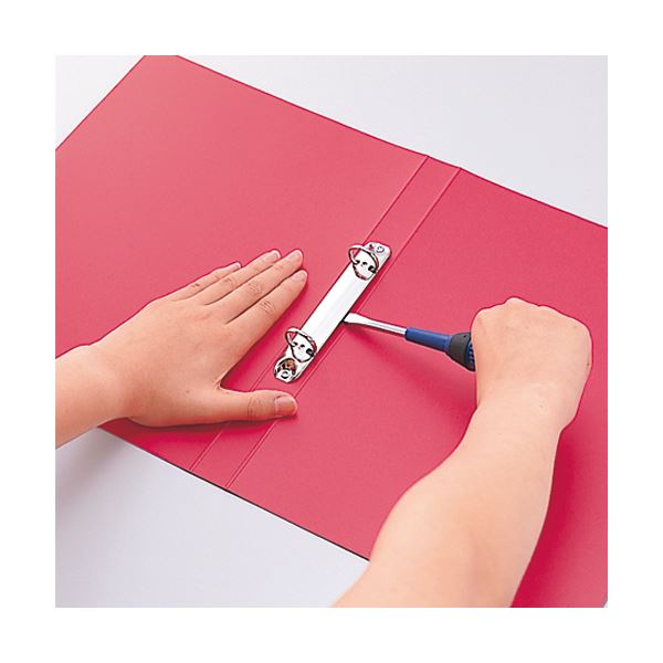 ストリックスデザイン レターケース A4タテ 浅5段 ホワイト HS-916 1セット（4台）