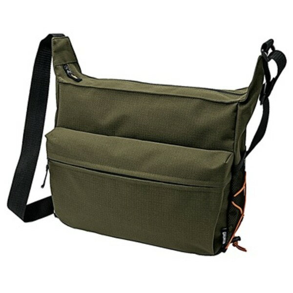 15リッター容量ワンショルダーバック カーキ(4)