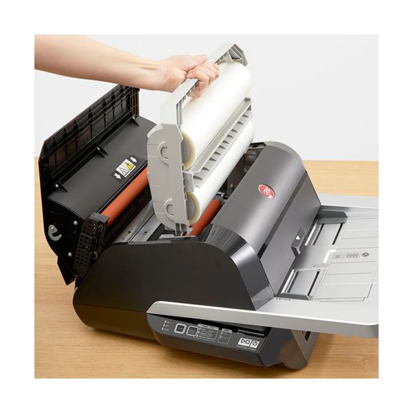 【中古】V350 ホットコールドロールラミネーター、13インチデジタルディスプレイシングル＆デュアルサイドラミネーターマシン4ローラー電子温度制御BOPP