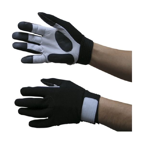 (まとめ) 中部物産貿易 ホーケン ドットサイバー Mサイズ DC-53H-M 1双 【×3セット】