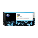 HP HP728 インクカートリッジイエロー 300ml F9K15A 1個(2)