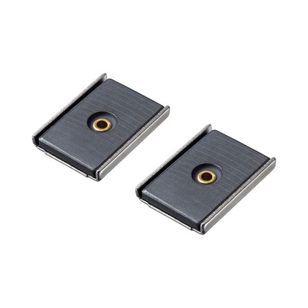 (まとめ)サンワサプライ マグネットセット TAP-B15N 1パック(2個) 【×10セット】