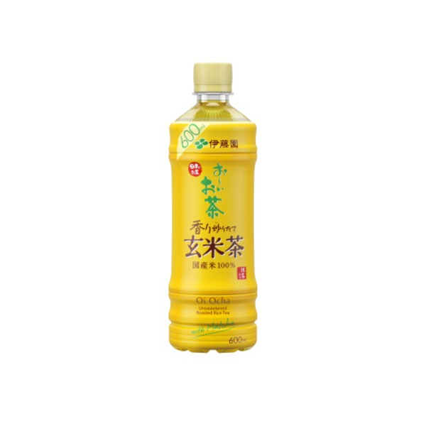 【ケース販売】伊藤園 PETお～いお茶 玄米茶 600ml 【×48本セット】【代引不可】