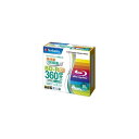 (まとめ)バーベイタム 録画用BD-R DL50GB 1-4倍速 ホワイトワイドプリンタブル 5mmスリムケース VBR260YP10V1 1個(10枚)【×3...