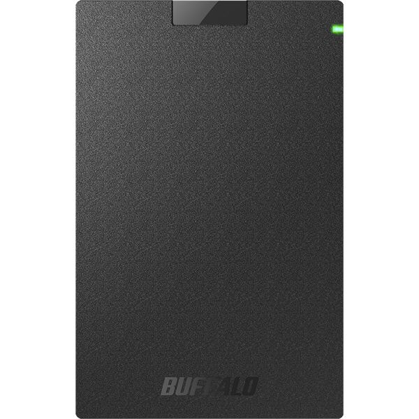 バッファロー ミニステーション USB3.1（Gen.1）対応 ポータブルHDD スタンダードモデル ブラック500GB HD-PCG500U3-BA