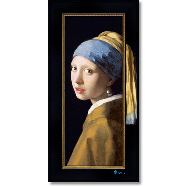 ユーパワー ビッグアートフレーム ～名画 ハイグロスシリーズ～ フェルメール 「青いターバンの少女」