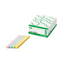 (まとめ) TANOSEE ふせん 長見出し 75×7.5mm 4色 1パック(40冊) 【×10セット】