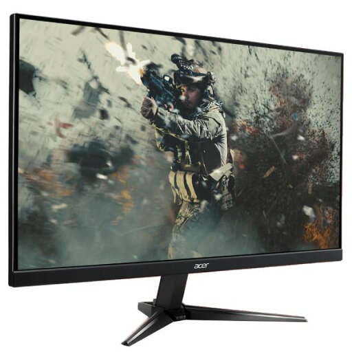Acer Nitro 23.8型ワイド液晶ディスプレイ QG241YSbmiipx(VA/非光沢/1920×1080/フルHD/16:9/250cd/1ms/HDMI/DisplayPort/ブラック) QG241YSbmiipx Acer Nitro 23.8型ワイド液晶ディスプレイ QG241YSbmiipx(VA/非光沢/1920×1080/フルHD/16:9/250cd/1ms/HDMI/DisplayPort/ブラック) QG241YSbmiipx