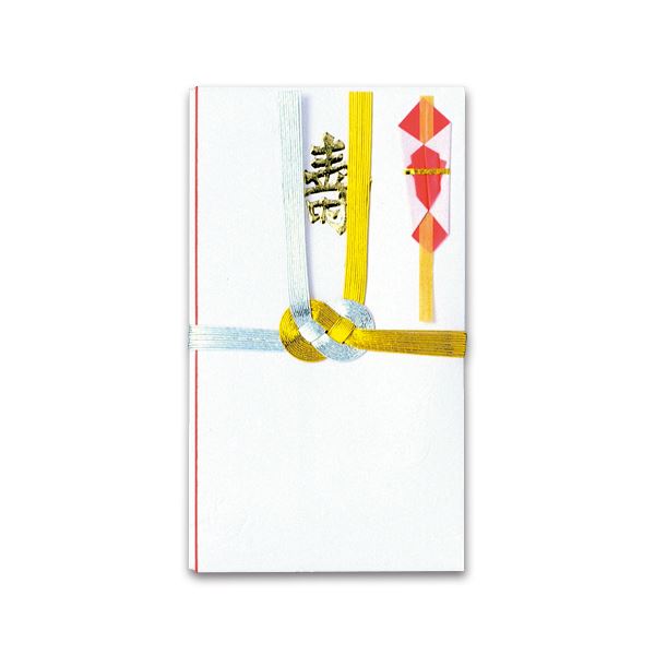 (まとめ) 赤城 金銀10本 結切 越前和紙 キ2008 1枚 【×50セット】