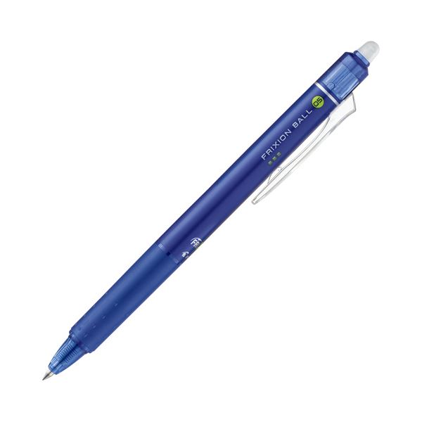 (まとめ) パイロット ゲルインキボールペンフリクションボールノック 0.5mm ブルー LFBK-23EF-L 1セット(10本) 【×3セット】