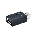 (まとめ)日本トラストテクノロジー 充電・通信切替スイッチ付 USBコネクタ JSC-016BK【×5セット】(2)