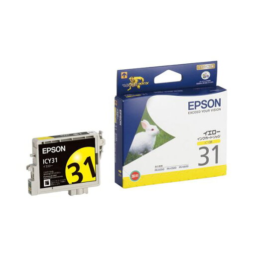 (まとめ) エプソン EPSON インクカートリッジ イエロー ICY31 1個 【×10セット】 (まとめ) エプソン EPSON インクカートリッジ イエロー ICY31 1個 【×10セット】