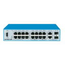 APRESIA Systems ApresiaLightFM116GT-PoE【5年間先出しセンドバック付】PoE対応レイヤー2スイッチングHUB (16port) APLFM116GTPOE