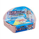 (まとめ)ヒノキア 正方形ラビレット消臭セット ベビーピンク【×4セット】