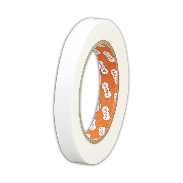 (まとめ) TANOSEE オリジナル両面テープ 15mm×20m 1巻 【×30セット】