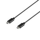 バッファロー(サプライ) USB2.0ケーブル C-C 0.5m ブラック BU2CC05BK(2)