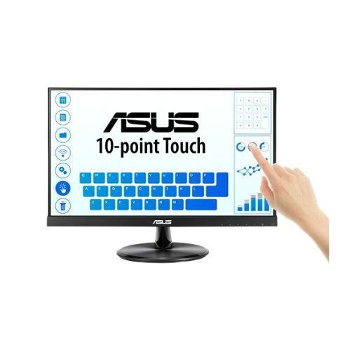 ASUS TeK 21.5型ワイド 10点マルチタッチ液晶ディスプレイ (1920×1080/IPS/グレア/フリッカーフリー技術搭載/硬度7Hガラス採用HDMI・VGA・USB2.0/3年保証/ブラック) VT229H VT229H ASUS TeK 21.5型ワイド 10点マルチタッチ液晶ディスプレイ (1920×1080/IPS/グレア/フリッカーフリー技術搭載/硬度7Hガラス採用HDMI・VGA・USB2.0/3年保証/ブラック) VT229H VT229H