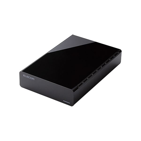 エレコム USB3.0対応外付けハードディスク e:DISK 4TB ブラック ELD-CED040UBK 1台