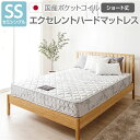 完全受注生産 純国産 東京スプリング TSI ポケットコイルマットレス(単品）【エクセレントハード/ショート丈 セミシングル】 ノンヒートコイル 抗菌・防臭・防ダニ加工【代引不可】