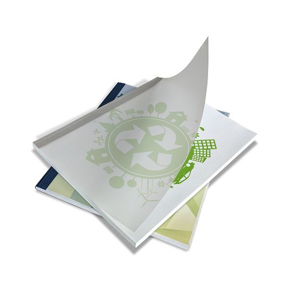 （まとめ） ジャパンインタ-ナ とじ太くんECOカバー ホワイト A4タテ 15mm幅【×5セット】