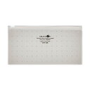 (まとめ)リヒトラブ AQUA DROPsクリヤーケース PEN(通帳)乳白 F-5301-1 1枚【×30セット】