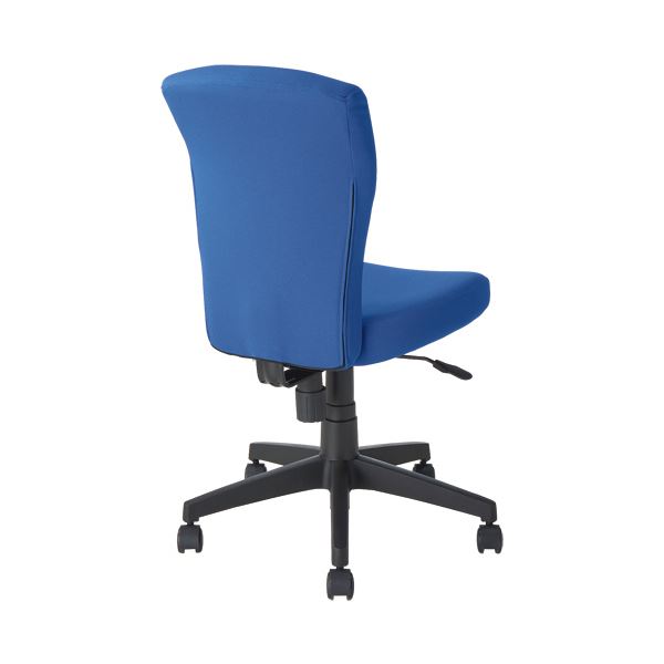 ナカバヤシ サポートクッションチェア 肘なし ブルー RZC-606BL 1脚 【組立品】 [2]