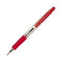 (まとめ)コクヨ 再生樹脂ボールペン(パワーフィット)0.7mm 赤 PR-100R 1セット(10本)【×10セット】(3)