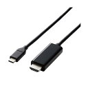 GR USB Type-C(TM)pHDMIϊP[u 3.0m ubN CAC-CHDMI30BK