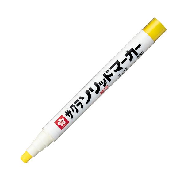 ■サイズ・色違い・関連商品■黒■白■赤■黄色[当ページ]■商品内容【ご注意事項】・この商品は下記内容×20セットでお届けします。■商品スペック工業・建築用のクレヨンタイプペンキです。消えては困るマーキングにおすすめ。上向き筆記が可能で汚れも少なく作業性良好です。後部を回転させマーカーを出します。●ペン先の太さ：細字●インク種類：油性アルコール系顔料インク●本体長：115mm●軸径：10.8mm●パッケージ仕様：ブリスターパック仕様ではありません●色：黄■送料・配送についての注意事項●本商品の出荷目安は【3 - 6営業日　※土日・祝除く】となります。●お取り寄せ商品のため、稀にご注文入れ違い等により欠品・遅延となる場合がございます。●本商品は仕入元より配送となるため、沖縄・離島への配送はできません。