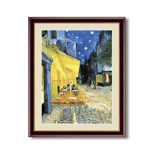 【世界の名画】 世界的作家 ゴッホ 「夜のカフェテラス」(3)