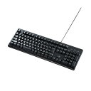 サンワサプライ 日本語109キーボード抗菌防水防塵タイプ ブラック SKB-BS6BK 1台(2)