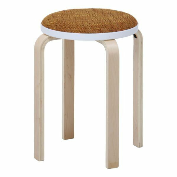 スツール おしゃれ 木製 北欧 安い 丸椅子 椅子 木 キッズ スリム 丸 高さ45センチ 小さい 低い 6脚 セット シンプル クッション 子ども 丸型 足置き