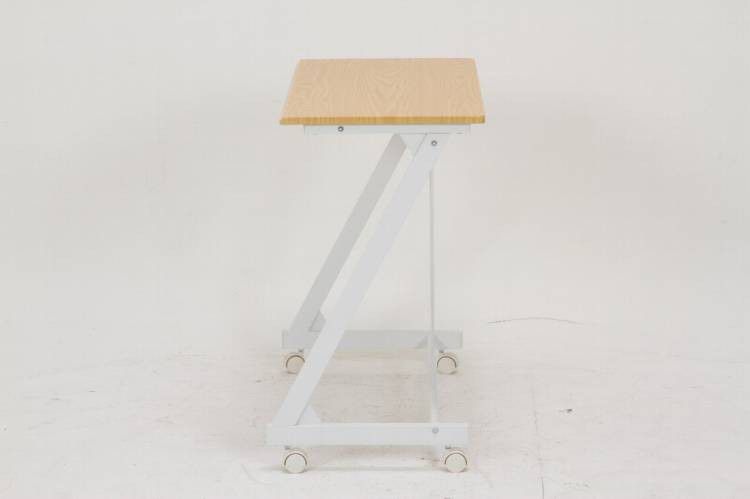 パソコンデスク スリム コンパクト リビング 北欧 80 デスク 子供 ハイタイプ PCデスク シンプル 机 つくえ 幅広 安い パソコン おしゃれ 木製 [2]