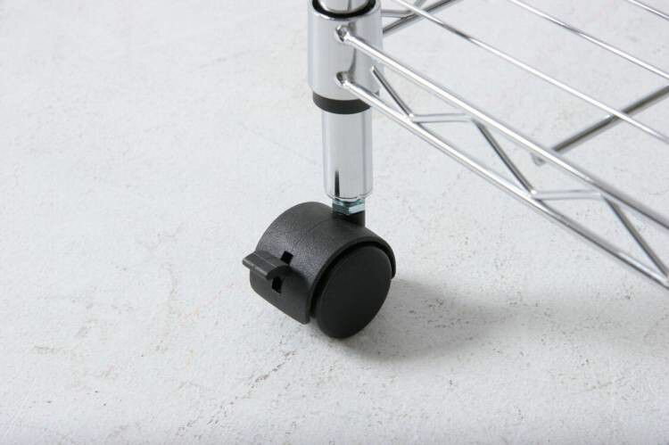 スチールラック 幅60 60 3段 メタルラック スチール棚 収納 奥行35 35 大型 屋外 業務用 ラック スリム 棚 安い オープンラック おしゃれ [3]