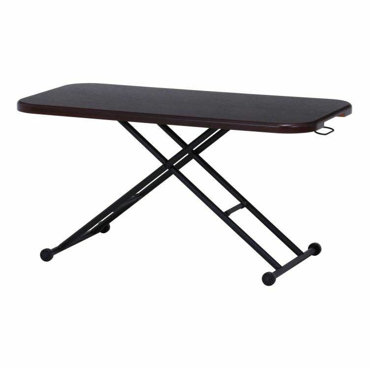 センターテーブル 大きい 木製 北欧 リビングテーブル 120 コンパクト おしゃれ インテリア ヴィンテージ 昇降式 安い ローテーブル 折りたたみ ブラック...