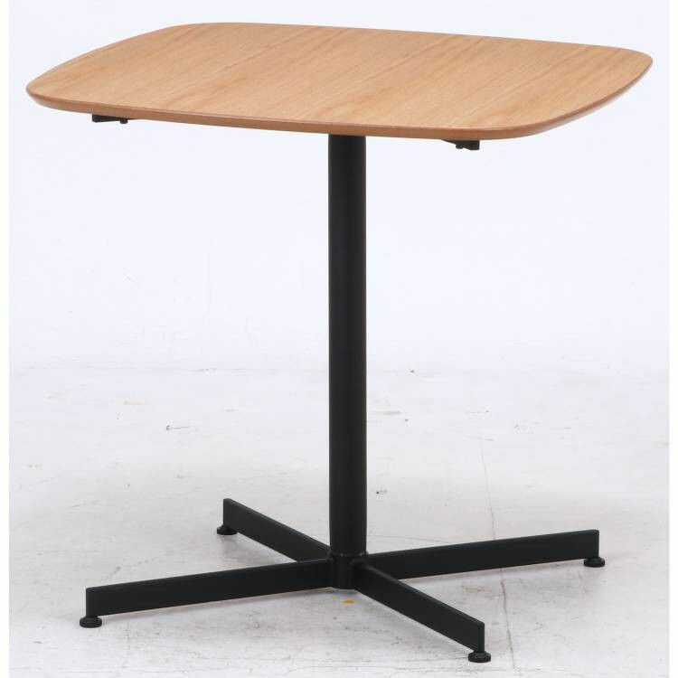 センターテーブル 大きい 木製 北欧 リビングテーブル 75 コンパクト おしゃれ インテリア アンティーク 安い 一本脚 業務用 正方形 アイアン 高さ70