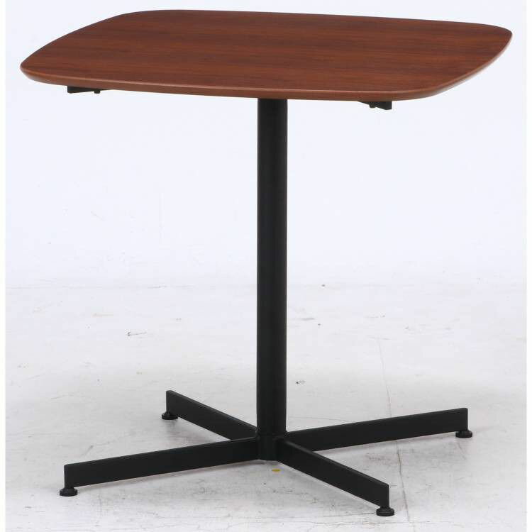 センターテーブル 大きい 木製 北欧 リビングテーブル 75 コンパクト おしゃれ インテリア アンティーク 安い 一本脚 業務用 正方形 アイアン 高さ70 ...