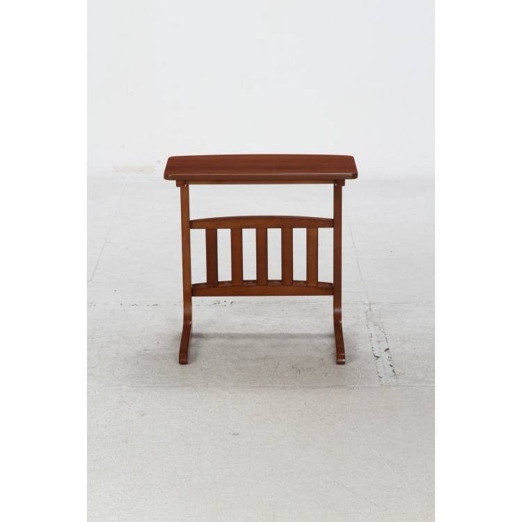 サイドテーブル スリム おしゃれ 北欧 木製 ミニ ベッド コーヒーテーブル テーブル 安い おしゃれ寝室 PC コの字 コの字型 パソコン リビング [2]