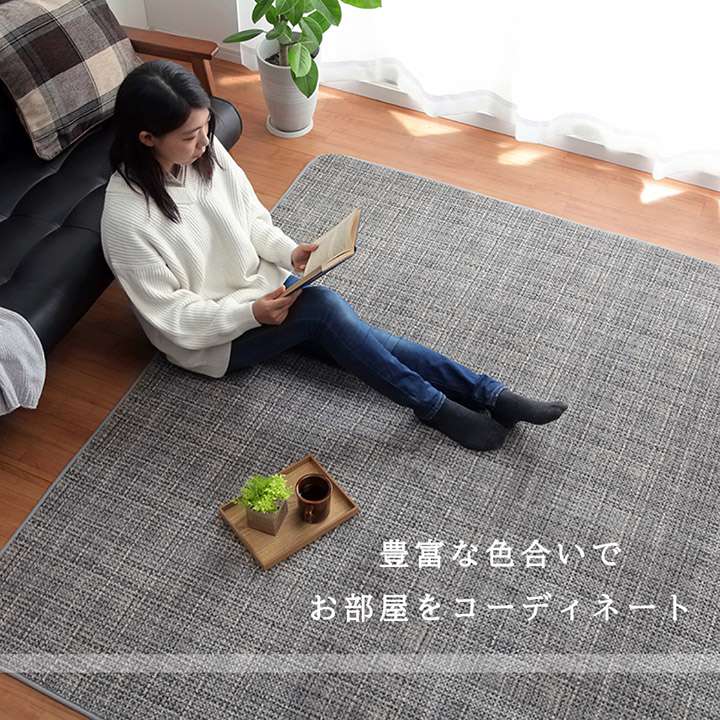 こたつ敷き布団 ラグ 長方形 3畳 冬 カーペット 冬用 洗える こたつ敷布団 オールシーズン 滑り止め 絨毯 洗濯 無地 こたつ 敷布団 おしゃれ フランネル 大判 床暖房 ホットカーペット ラグマット 冬 こたつ用敷布団 冬用ラグ 子供 北欧 200×250 こたつ敷きマット [3]