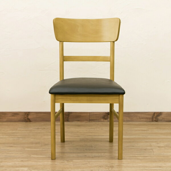 ダイニングチェア/リビングチェア 【同色2脚セット/ブラウン】 座面高:約42.5cm 張地:合成皮革(合皮) 【完成品】【代引不可】 [3]