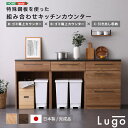キッチンカウンター 180 ゴミ箱 食器棚 ロータイプ 完成品 ダストボックス 収納 スペース テーブル 幅180 奥行45 高さ85 スリム 引き出し 下収納...