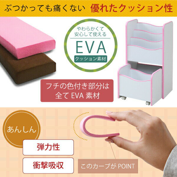 絵本棚 絵本ラック スリム 子供 幅50 低い 木製 小さめ 収納 北欧 ロータイプ おもちゃ箱 キャスター 大容量 3段 本棚 薄型 棚 コンパクト おしゃれ おもちゃ収納 ソファ 壁 小さい リビング 絵本 マガジンラック [2]