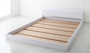 Bed - ベッド セミダブル ベッドフレーム ロータイプ コンセント ライト ローベッド セミダブルベッド フレームのみ 宮付き 宮棚 コンセント付き 一人暮らし ベット 白 フロアベッド 棚 棚付き ヘッドボード付き ベットフレーム ホワイト 低い フレーム 子ども部屋 おしゃれ