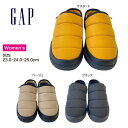 GAP ギャップ サンダル サボサンダル クロッグサンダル ダウンサンダル フラットシューズ レディース 秋冬 普段履き カジュアル デイリーユース 撥水加工 ...