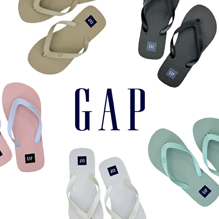 GAP ギャップ ビーチサンダル ビーサン レディース メンズ ユニセックス 川 海 プール 水辺 水遊び サンダル 夏 マストアイテム 普段履き カジュアル 裸足 GPS222020 ホワイト ブラック グリーン ピンク ベージュ 23.0cm 24.0cm 25.0cm 26.0cm27.0cm 28.0cmのサムネイル