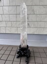 水晶 タワーポイント 73cm No.1 ブラジル ミナスジェライス州 水晶 クリスタル パワーストーン 天然石 原石 風水 置物 鉱物 誕生石 生年月日 幸運...
