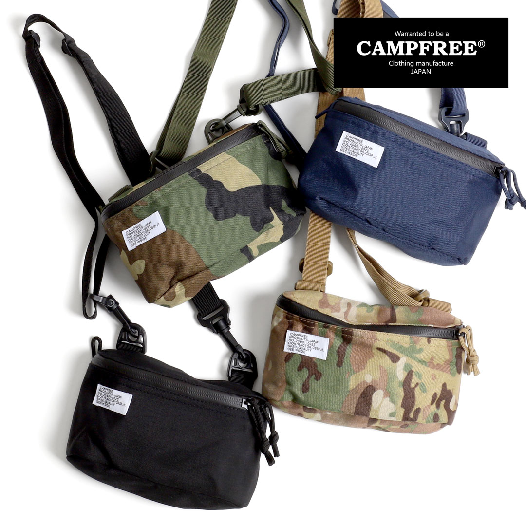 CAMPFREE キャンプフリー ショルダーポーチ キッズ ジュニア メンズ 全4色 子供 シ...